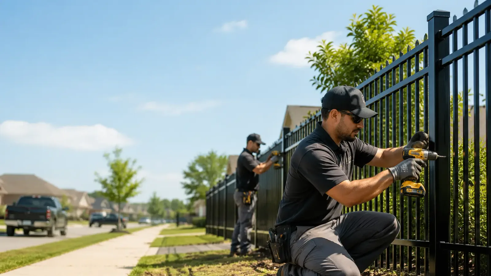 Metal Fence Installation in Maple Hill, KS
